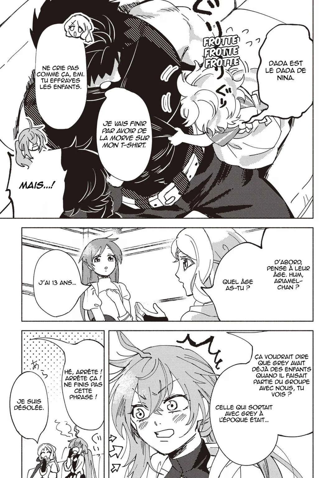Akunin-zura Shita B-kyuu Boukensha: Shujinkou to Sono Osananajimi-tachi no Papa ni Naru Chapitre 5 - Page 5