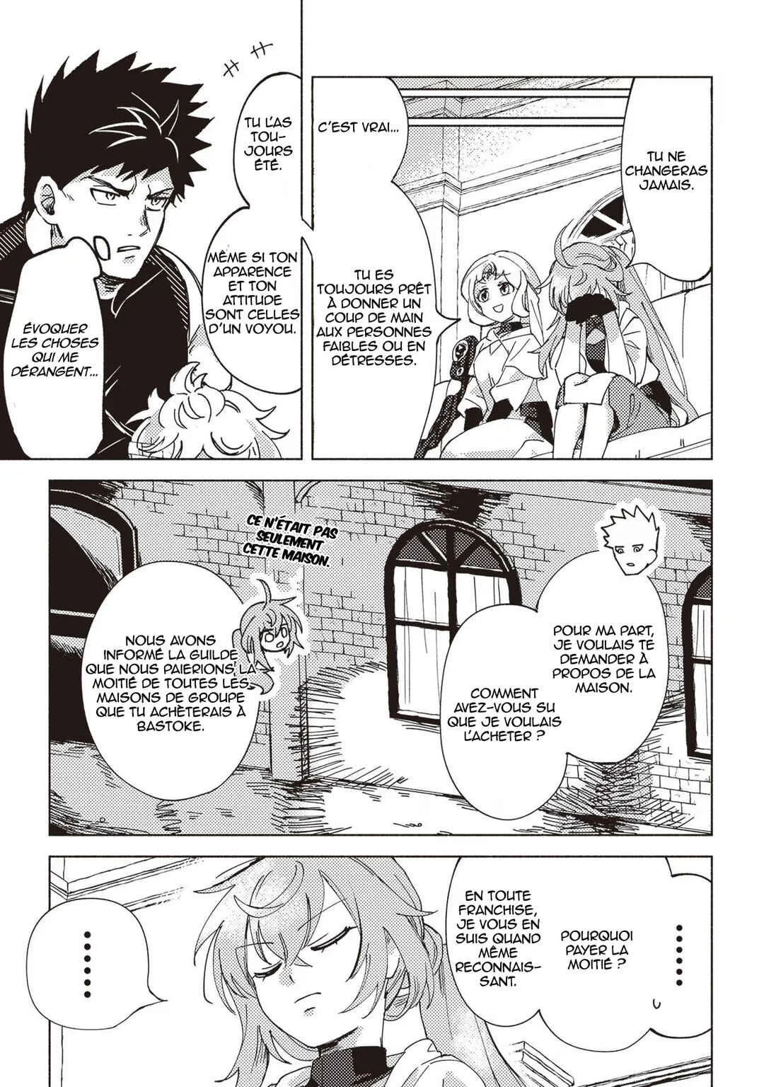 Akunin-zura Shita B-kyuu Boukensha: Shujinkou to Sono Osananajimi-tachi no Papa ni Naru Chapitre 5 - Page 7