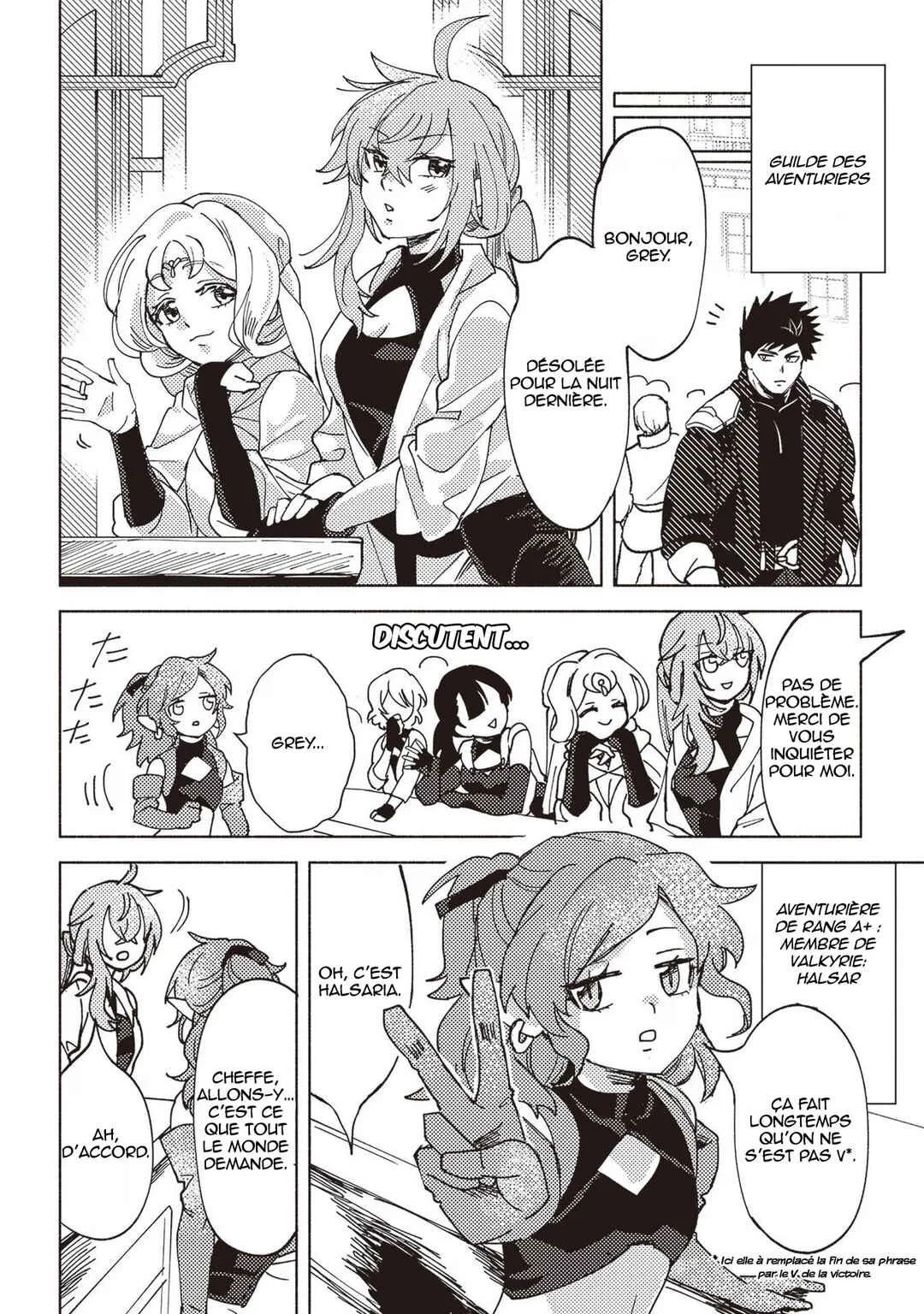 Akunin-zura Shita B-kyuu Boukensha: Shujinkou to Sono Osananajimi-tachi no Papa ni Naru Chapitre 5 - Page 14