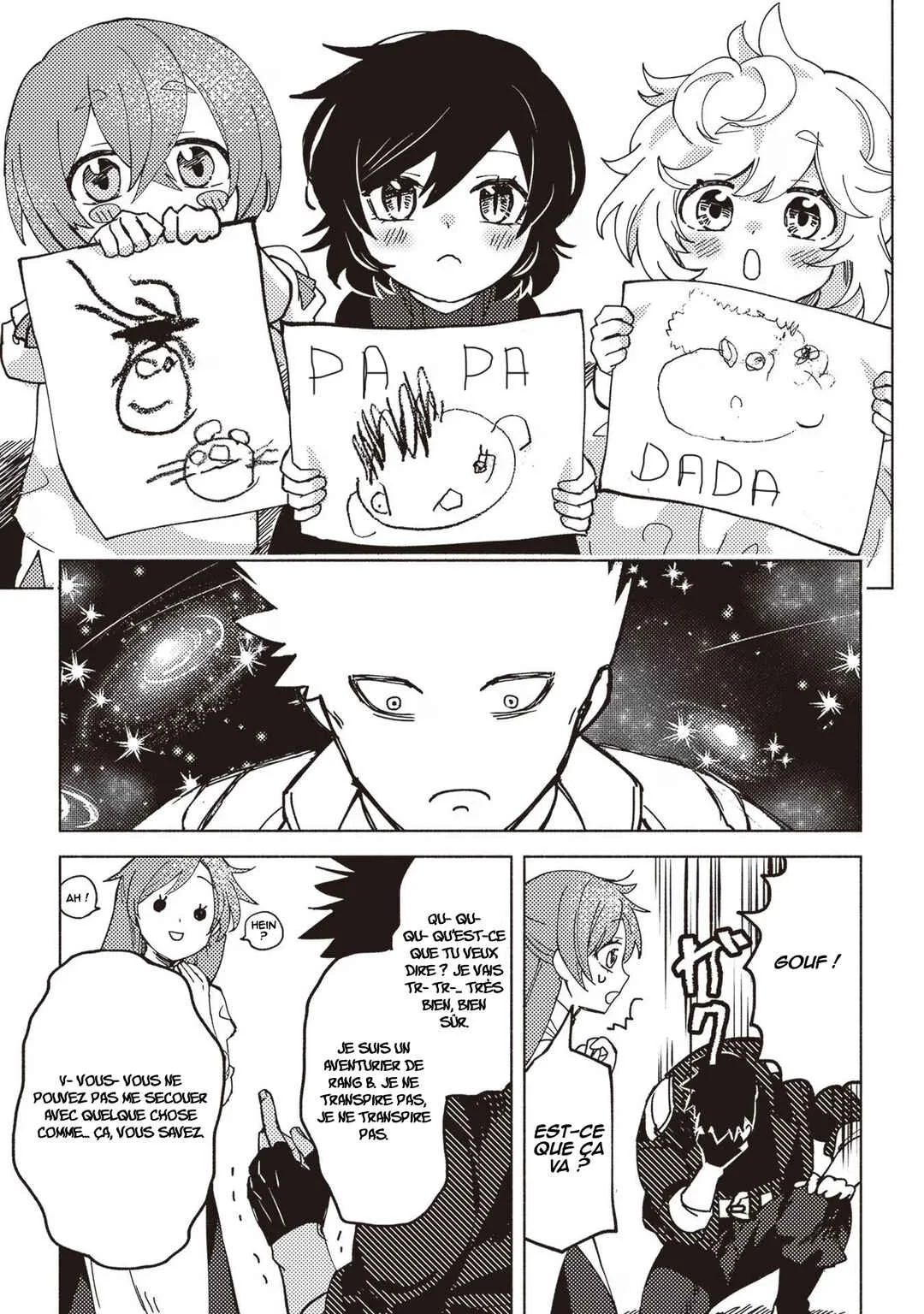 Akunin-zura Shita B-kyuu Boukensha: Shujinkou to Sono Osananajimi-tachi no Papa ni Naru Chapitre 5 - Page 23