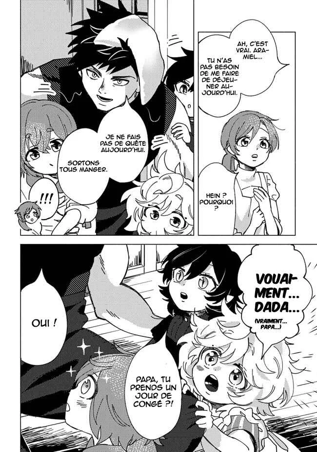 Akunin-zura Shita B-kyuu Boukensha: Shujinkou to Sono Osananajimi-tachi no Papa ni Naru Chapitre 6.1 - Page 6