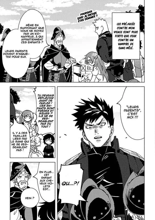 Akunin-zura Shita B-kyuu Boukensha: Shujinkou to Sono Osananajimi-tachi no Papa ni Naru Chapitre 6.1 - Page 9