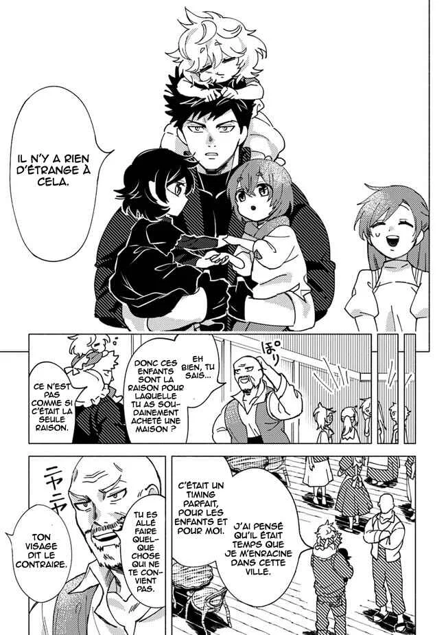 Akunin-zura Shita B-kyuu Boukensha: Shujinkou to Sono Osananajimi-tachi no Papa ni Naru Chapitre 6.1 - Page 15