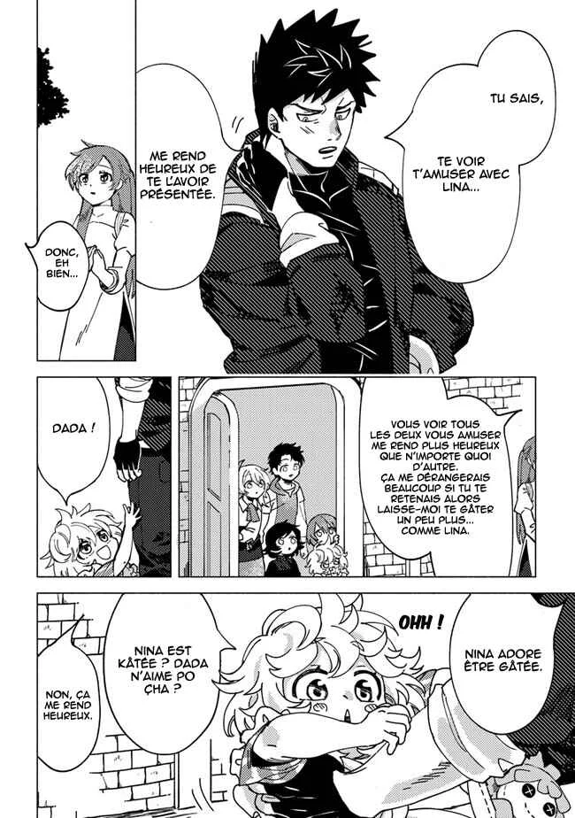 Akunin-zura Shita B-kyuu Boukensha: Shujinkou to Sono Osananajimi-tachi no Papa ni Naru Chapitre 6.2 - Page 5