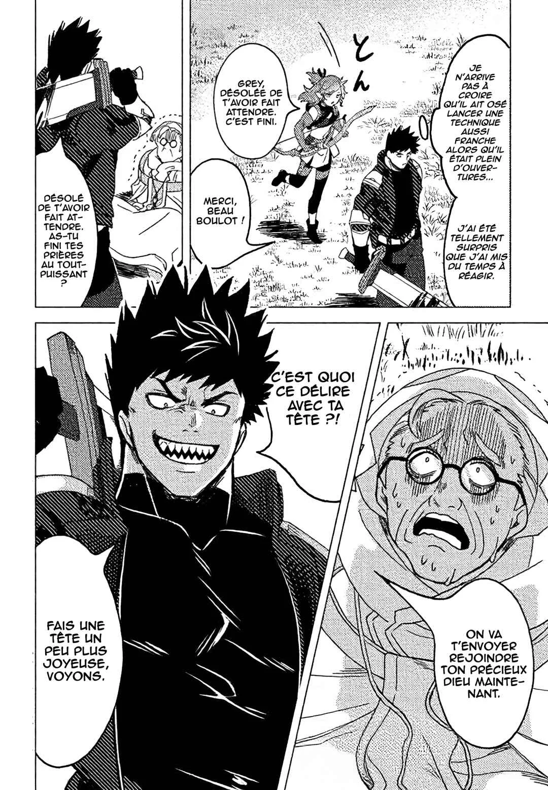 Akunin-zura Shita B-kyuu Boukensha: Shujinkou to Sono Osananajimi-tachi no Papa ni Naru Chapitre 9 - Page 15