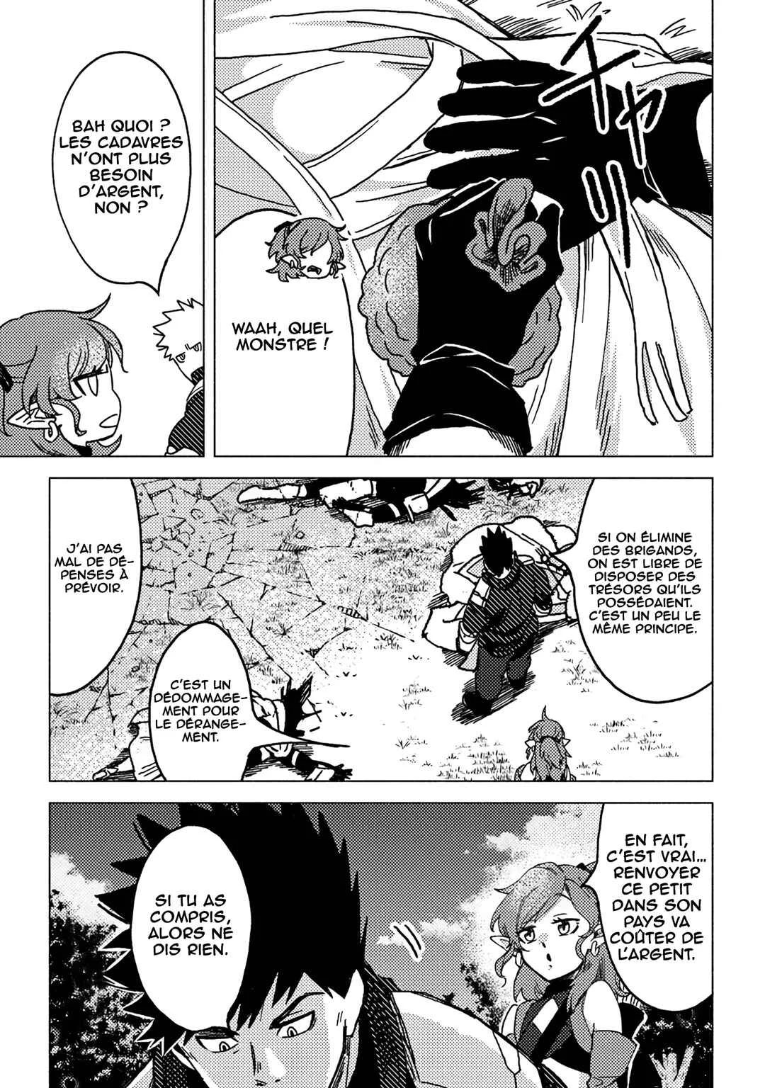 Akunin-zura Shita B-kyuu Boukensha: Shujinkou to Sono Osananajimi-tachi no Papa ni Naru Chapitre 9 - Page 28