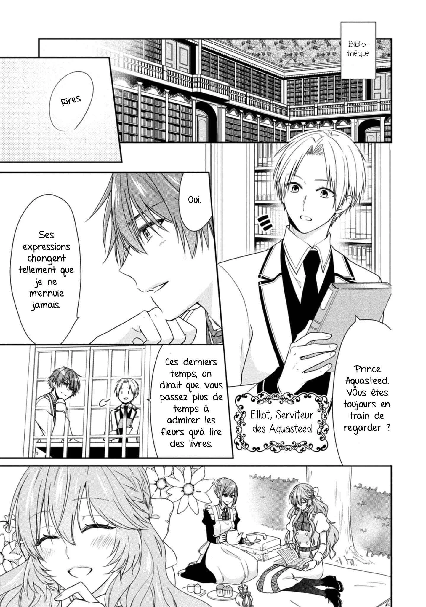 Akuyaku Reijou wa Ringoku no Outaishi ni Dekiaisareru Chapitre 4.5 - Page 8