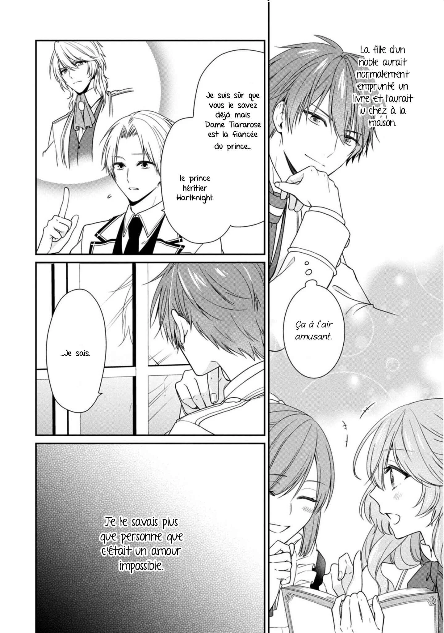Akuyaku Reijou wa Ringoku no Outaishi ni Dekiaisareru Chapitre 4.5 - Page 9