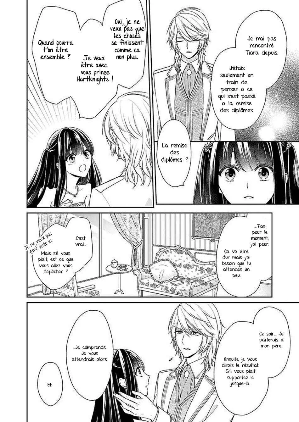 Akuyaku Reijou wa Ringoku no Outaishi ni Dekiaisareru Chapitre 4 - Page 9
