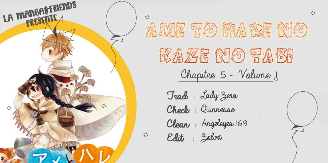Ame to Hare no Kaze no Tabi Chapitre 5 - Page 1