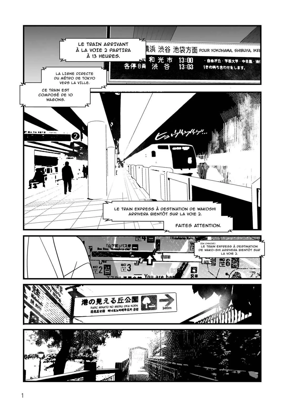 Angel Beats! Spin-off!! Tabisuru Tenshi-chan Chapitre 1.1: Tenshi-chan se rend à Yokohama : premier acte - Page 3
