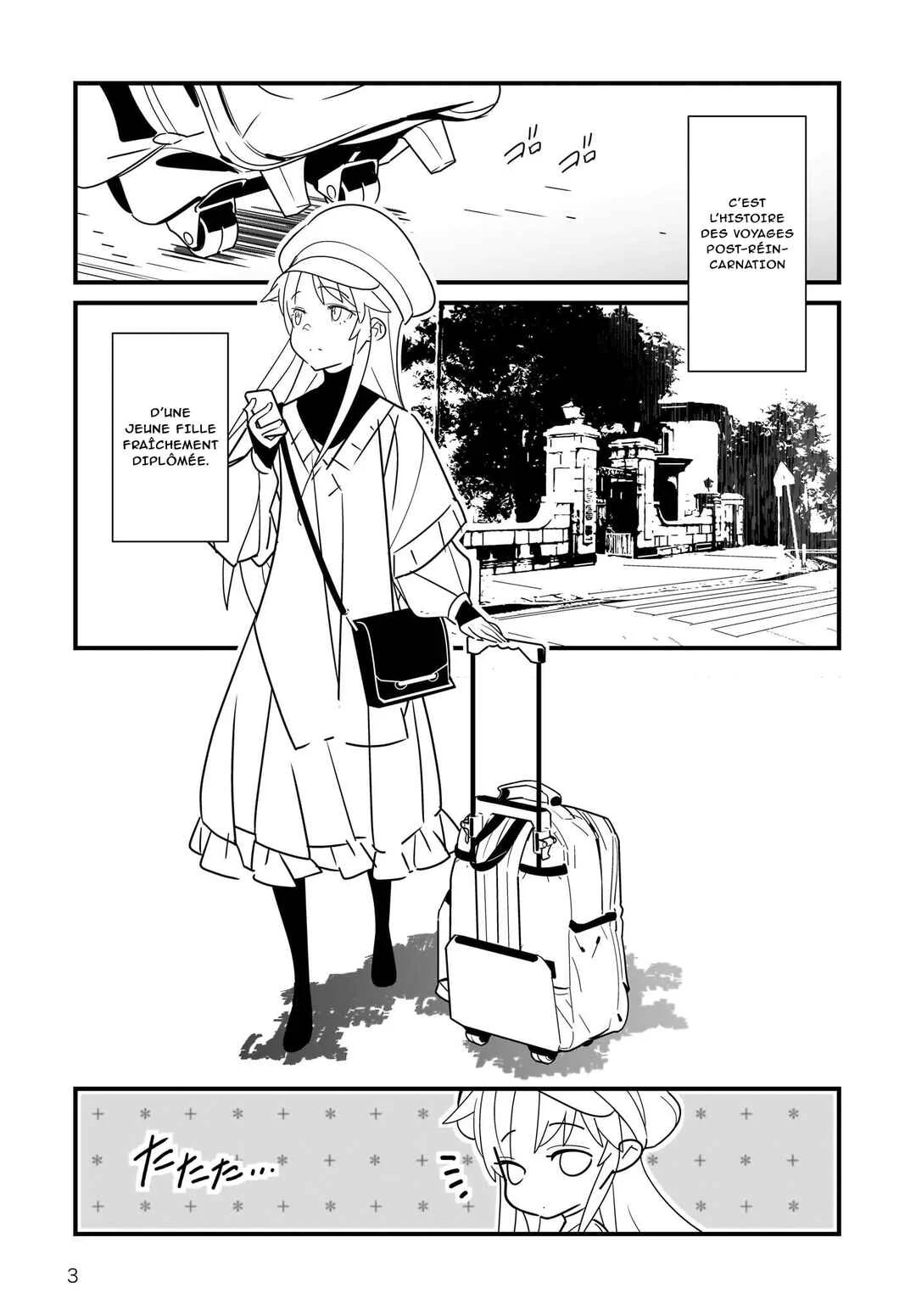 Angel Beats! Spin-off!! Tabisuru Tenshi-chan Chapitre 1.1: Tenshi-chan se rend à Yokohama : premier acte - Page 5