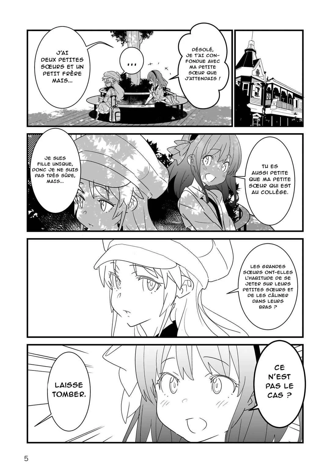Angel Beats! Spin-off!! Tabisuru Tenshi-chan Chapitre 1.1: Tenshi-chan se rend à Yokohama : premier acte - Page 7