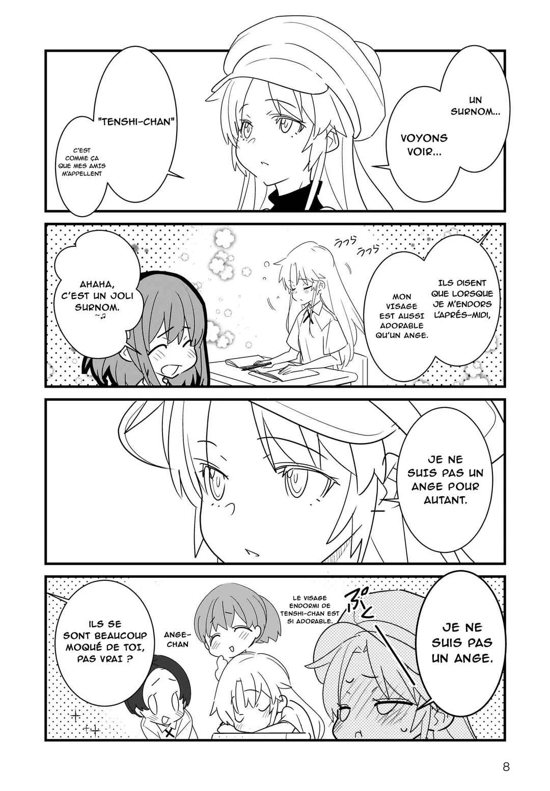 Angel Beats! Spin-off!! Tabisuru Tenshi-chan Chapitre 1.1: Tenshi-chan se rend à Yokohama : premier acte - Page 10
