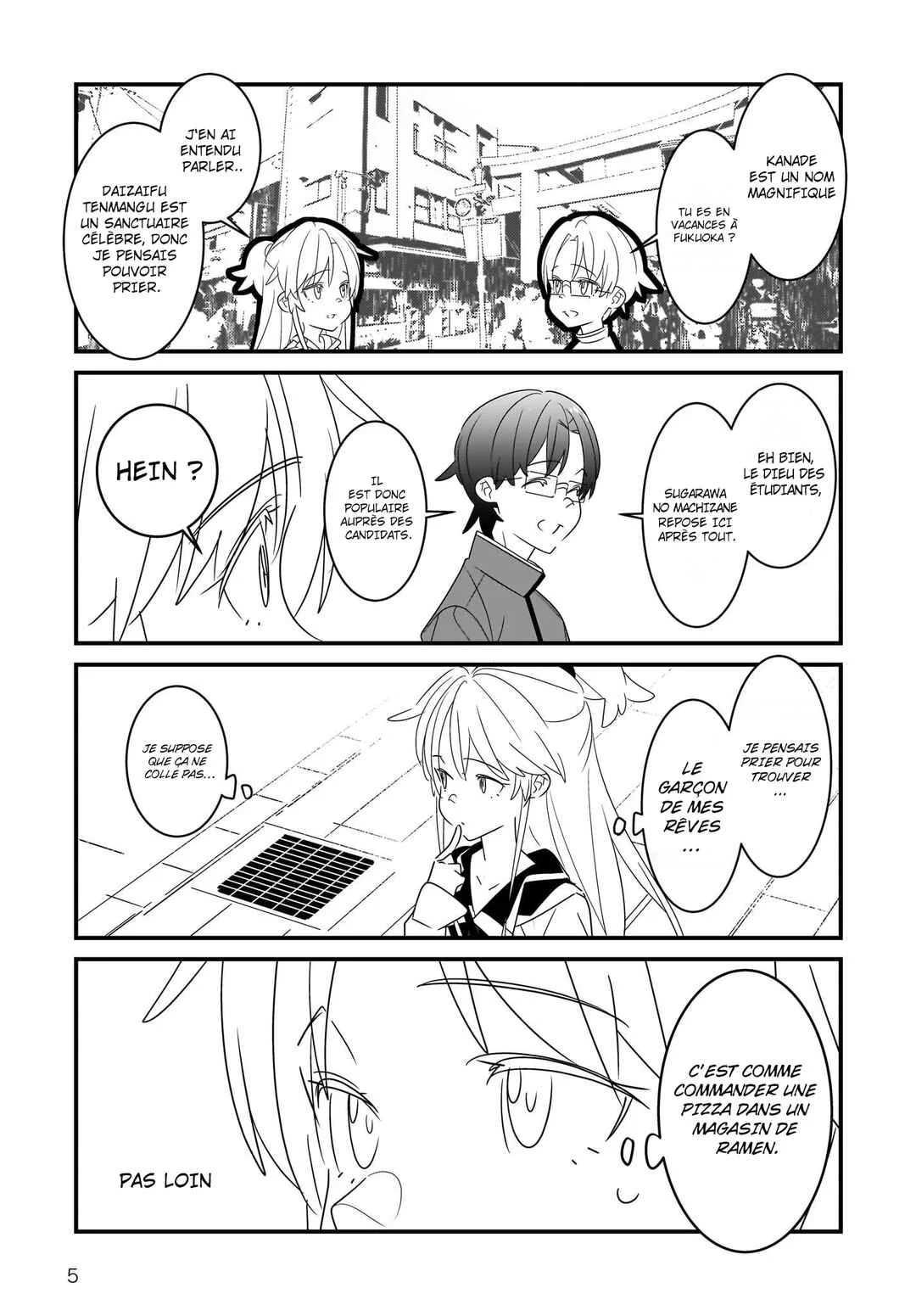 Angel Beats! Spin-off!! Tabisuru Tenshi-chan Chapitre 2.1: Tenshi-chan se rend à Fukuoka: premier acte - Page 7