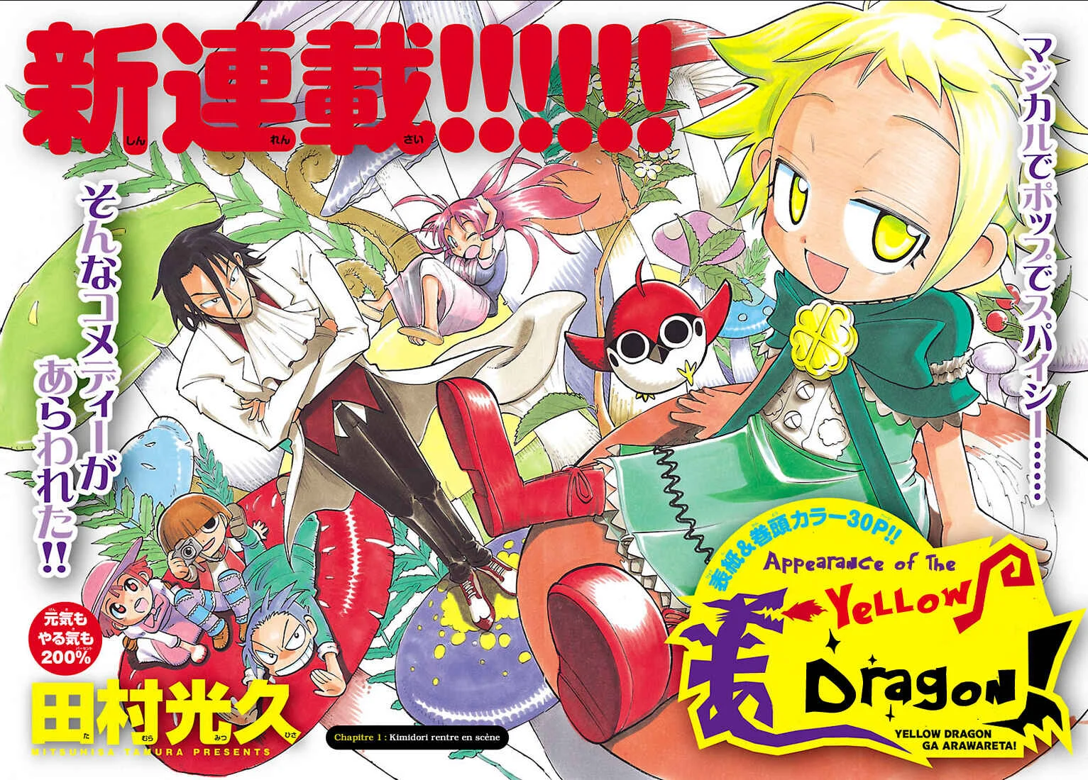 Appearance of the Yellow Dragon! Chapitre 1: Kimidori entre en scène ! - Page 4