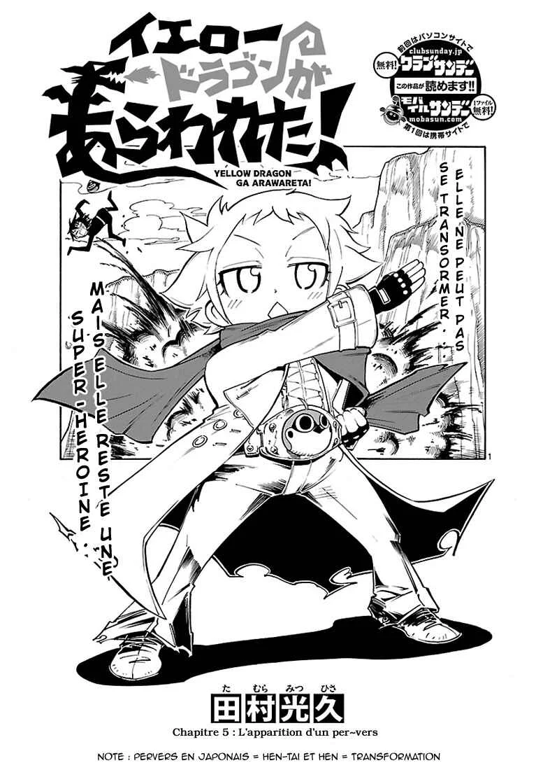 Appearance of the Yellow Dragon! Chapitre 5: L’apparition d’un per~vers - Page 2