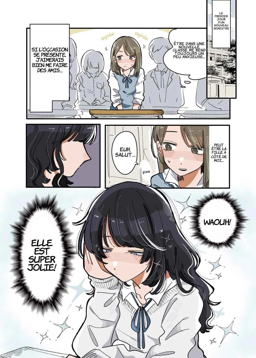Atarashiku Dekita Tomodachi ga Omotteta no to Chigatta Hanashi Chapitre 1: Chapitre 1 - Page 1