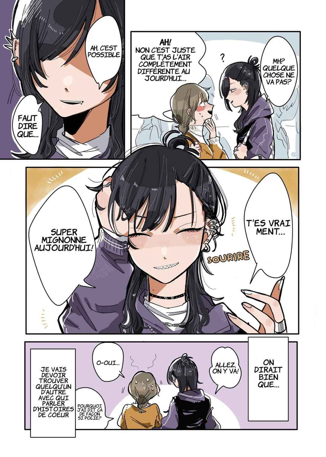 Atarashiku Dekita Tomodachi ga Omotteta no to Chigatta Hanashi Chapitre 1: Chapitre 1 - Page 4
