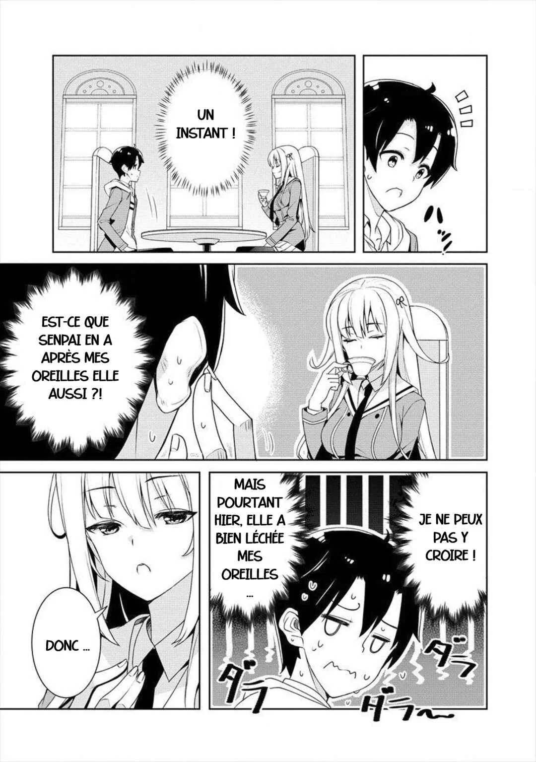 Ayame-senpai wa Boku to Himitsu no Keiyaku wo Chapitre 2: Secret d'oreilles et objectif de Sansei - Page 9
