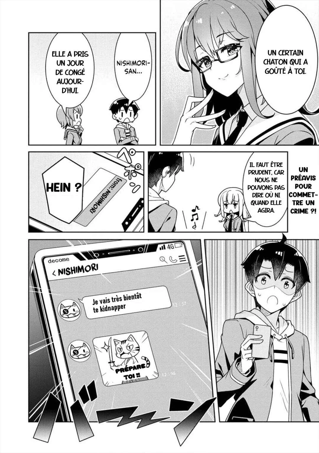 Ayame-senpai wa Boku to Himitsu no Keiyaku wo Chapitre 4: Réunion stratégique_ - Page 22