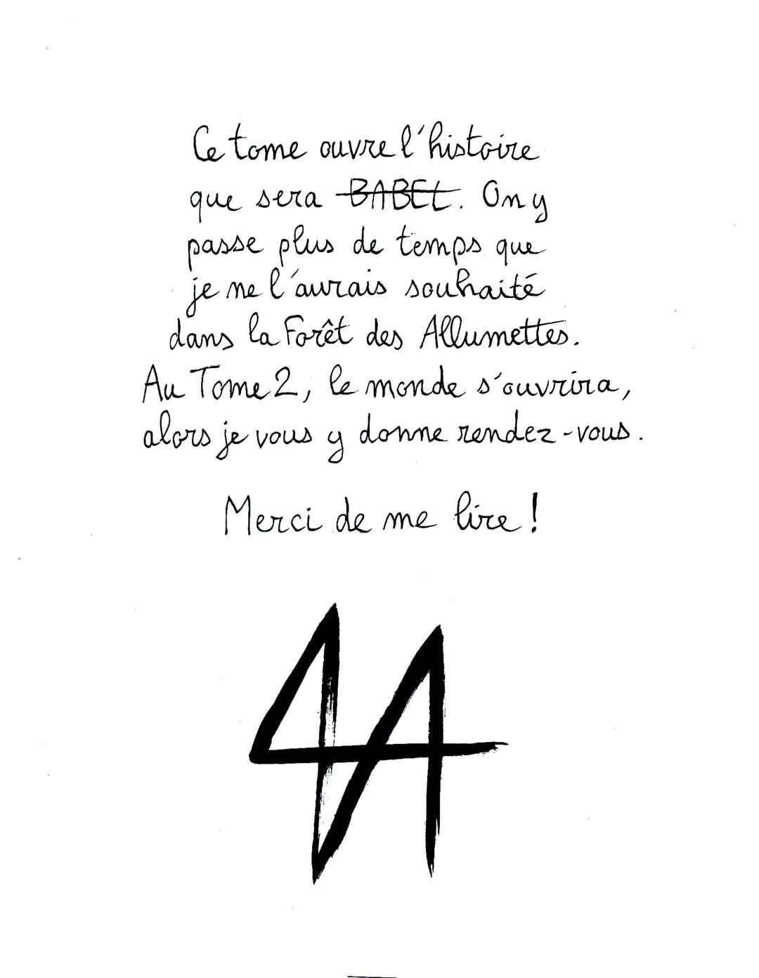 BABEL Chapitre 0: La Forêt des Allumettes - Page 2