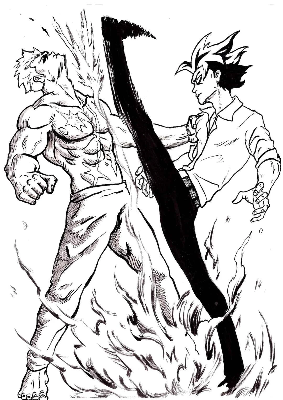 BABEL Chapitre 3: Nihil vs le Monstre, engagement - Page 3