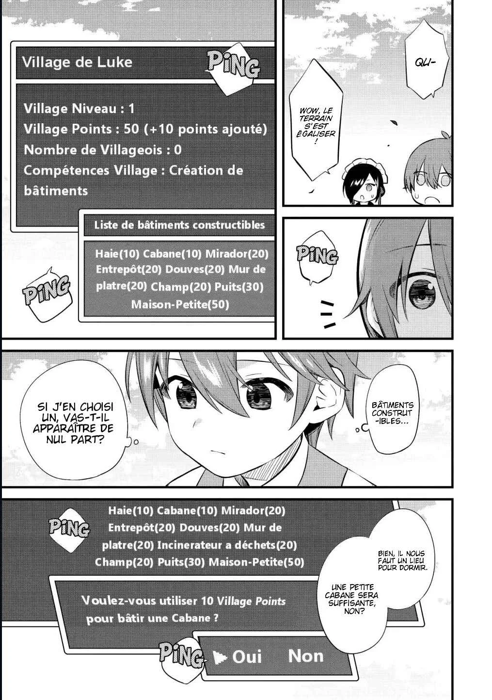 Bannou "Murazukuri" Cheat de Otegaru Slow Life: Mura desu ga Nani ka? Chapitre 1.3 - Page 1