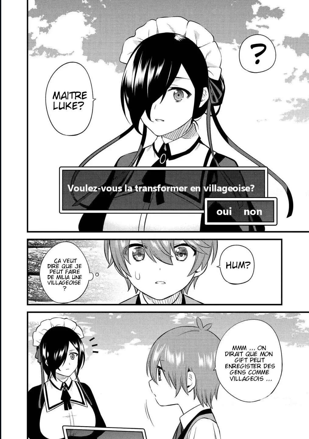 Bannou "Murazukuri" Cheat de Otegaru Slow Life: Mura desu ga Nani ka? Chapitre 1.3 - Page 6
