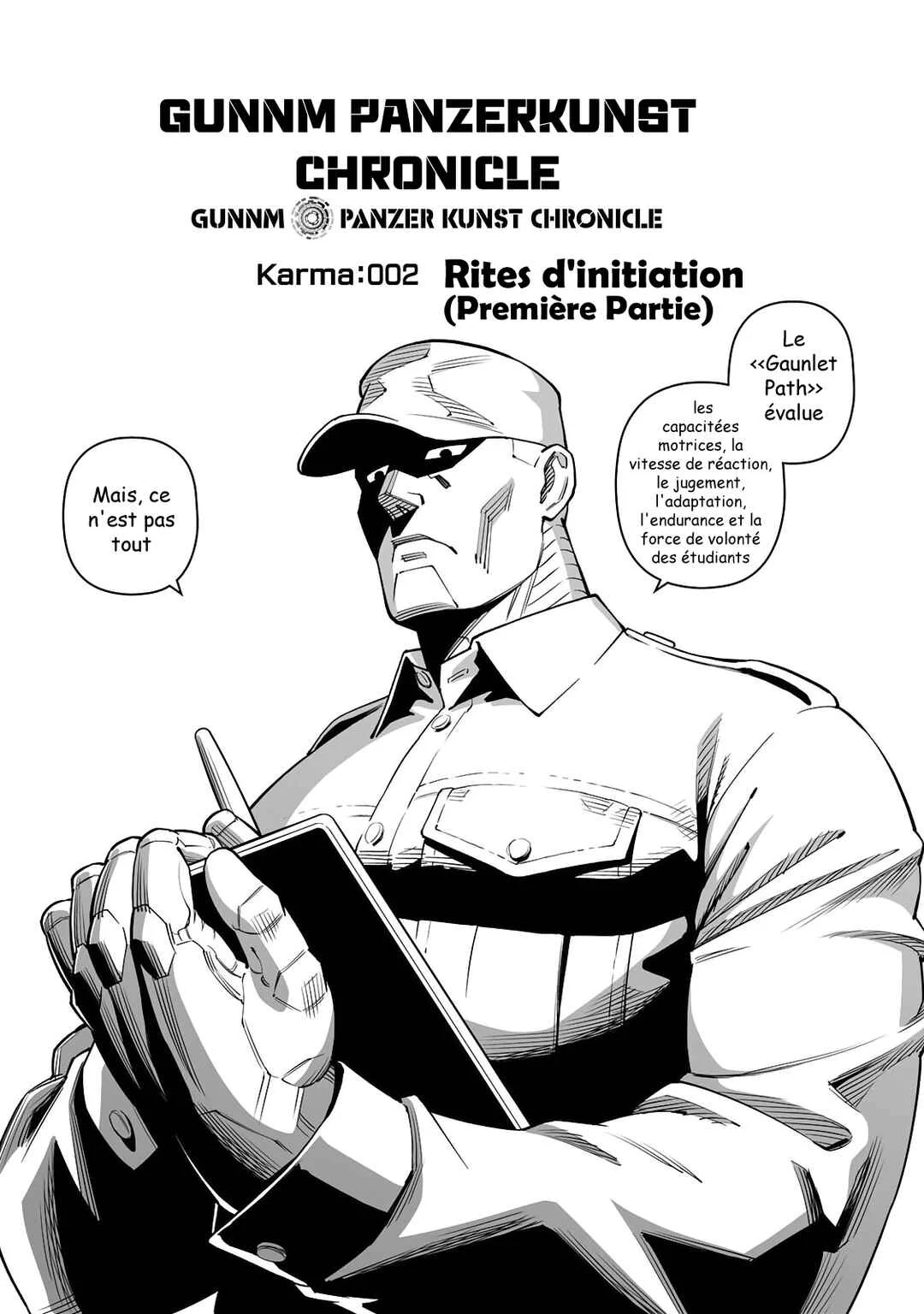 Battle Angel Alita: Panzer Kunst Chronicle Chapitre 2.1: Rites d'initiation (Première Partie) - Page 2