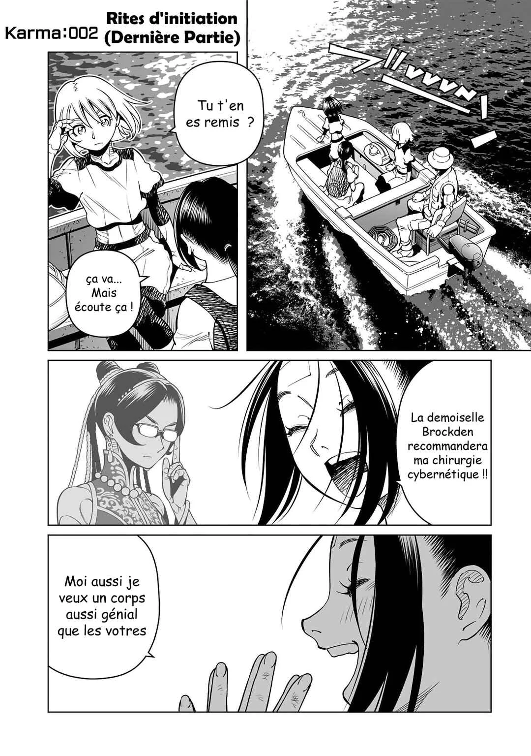 Battle Angel Alita: Panzer Kunst Chronicle Chapitre 2.2: Rites d'initiation (Dernière Partie) - Page 2
