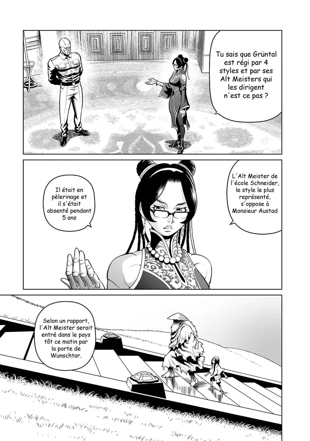 Battle Angel Alita: Panzer Kunst Chronicle Chapitre 3.1: Conseil des Alt Meisters (Première Partie) - Page 12