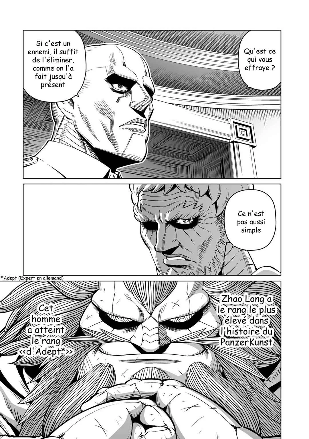 Battle Angel Alita: Panzer Kunst Chronicle Chapitre 3.1: Conseil des Alt Meisters (Première Partie) - Page 16
