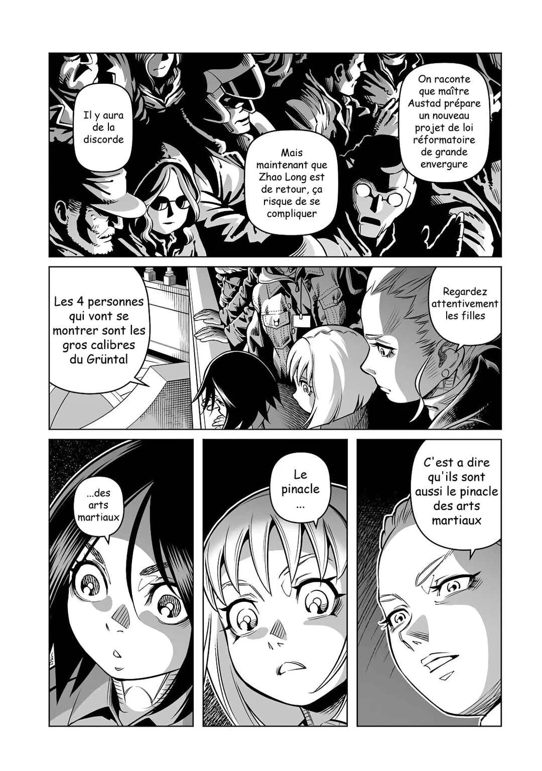 Battle Angel Alita: Panzer Kunst Chronicle Chapitre 3.2: Conseil des Alt Meisters (Dernière Partie) - Page 4