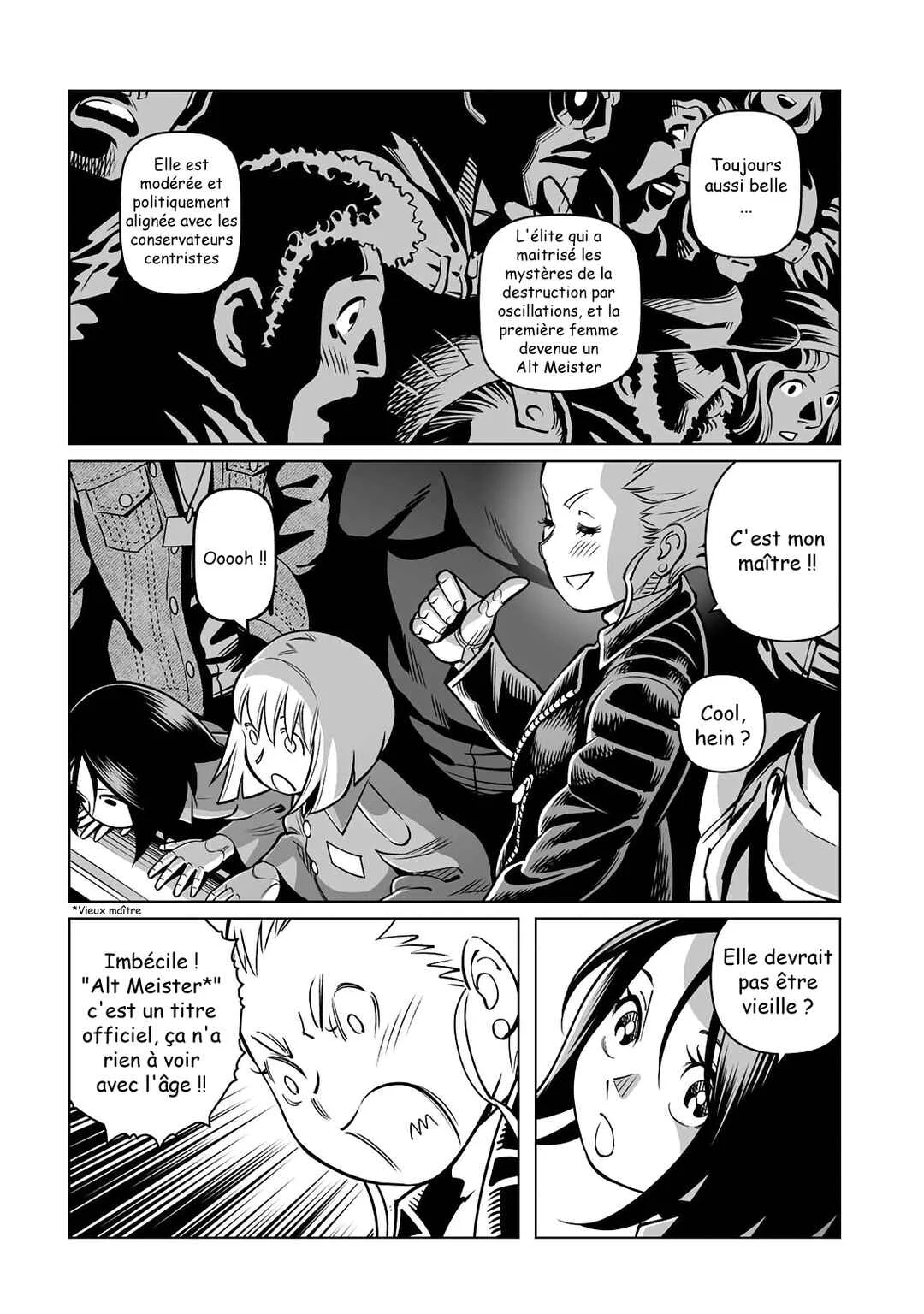 Battle Angel Alita: Panzer Kunst Chronicle Chapitre 3.2: Conseil des Alt Meisters (Dernière Partie) - Page 9