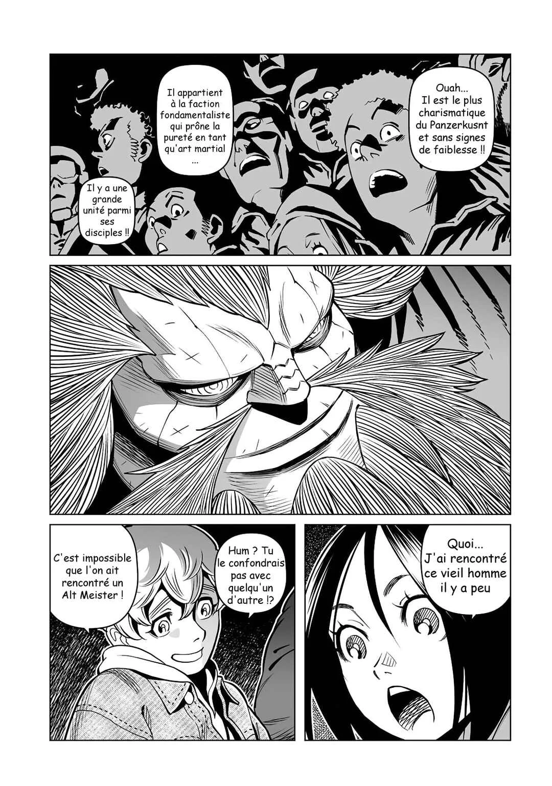 Battle Angel Alita: Panzer Kunst Chronicle Chapitre 3.2: Conseil des Alt Meisters (Dernière Partie) - Page 14
