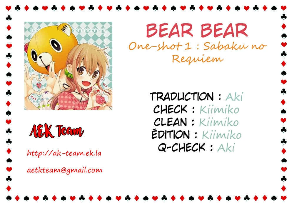 Bear Bear Chapitre 4.1: Sabaku no requiem - Page 33