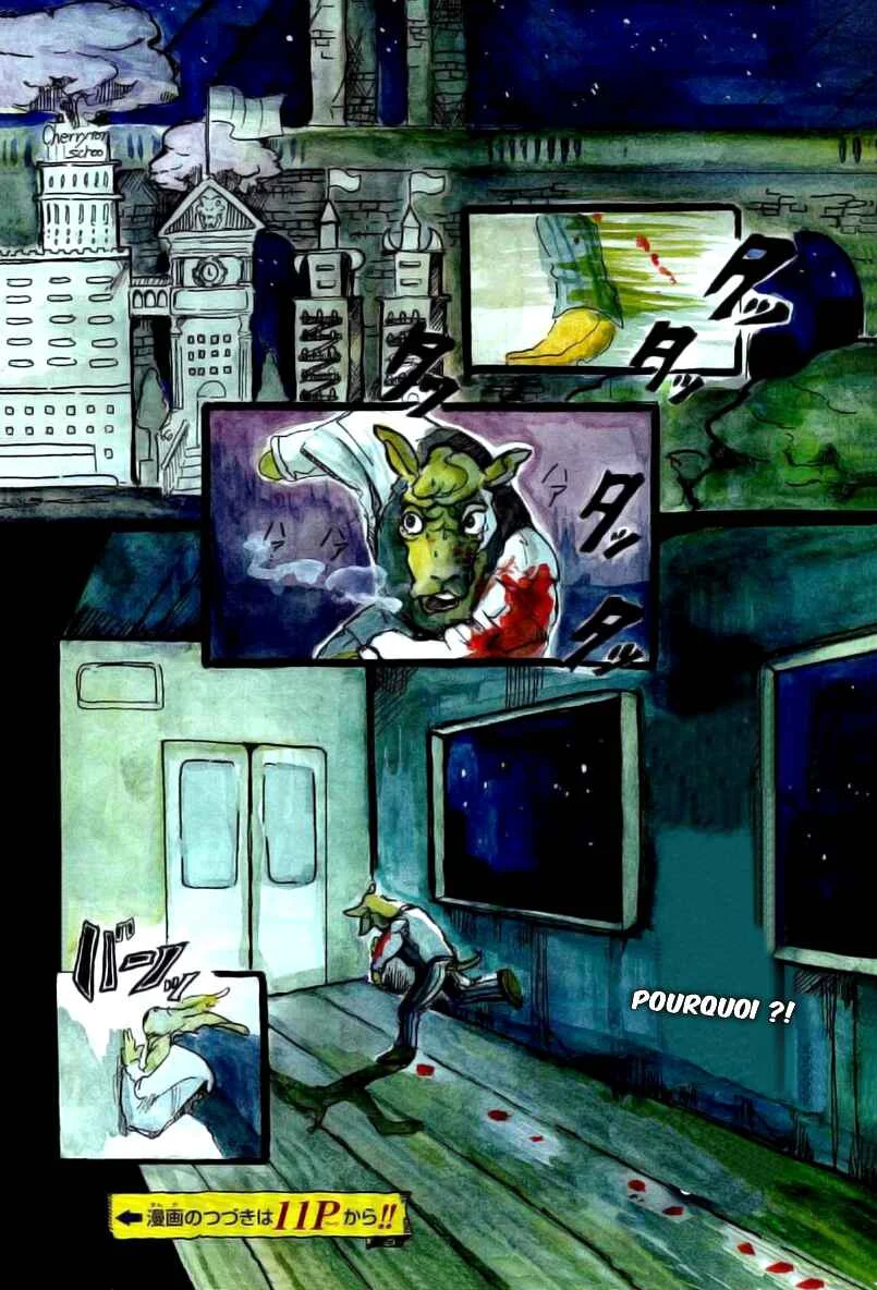 BEASTARS (Fan-Colored) Chapitre 1: Présentation au clair de lune - Page 3