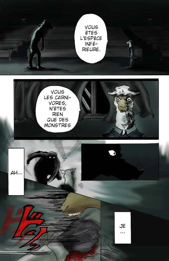 BEASTARS (Fan-Colored) Chapitre 1: Présentation au clair de lune - Page 8