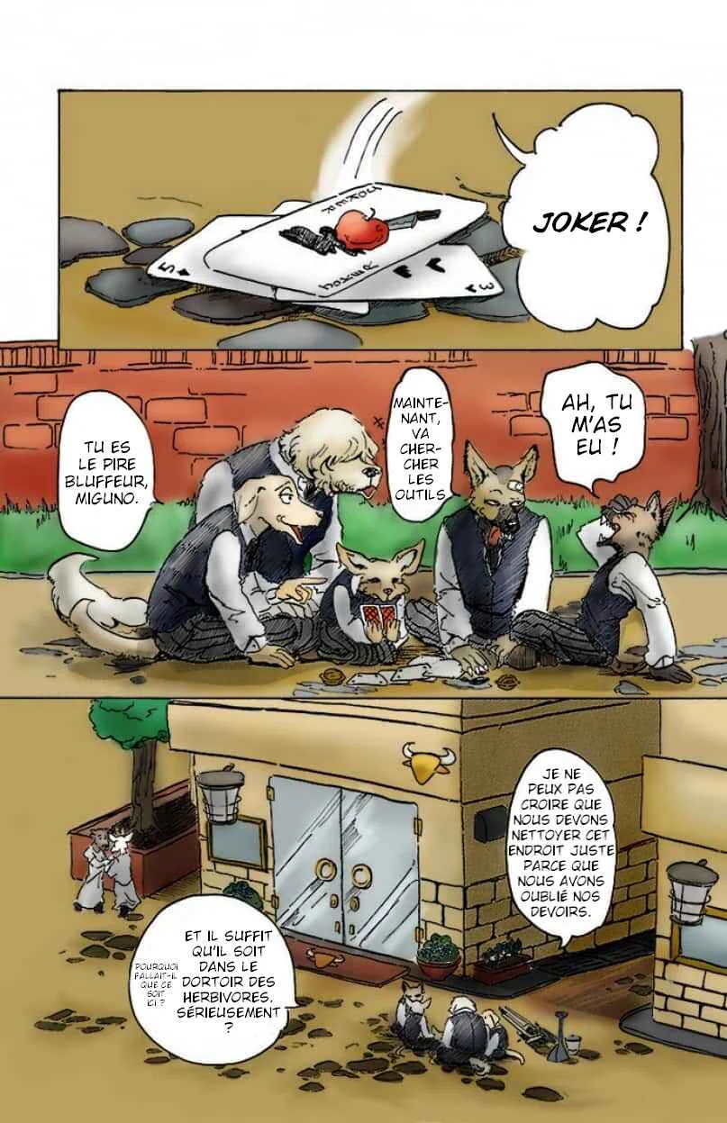 BEASTARS (Fan-Colored) Chapitre 1: Présentation au clair de lune - Page 10