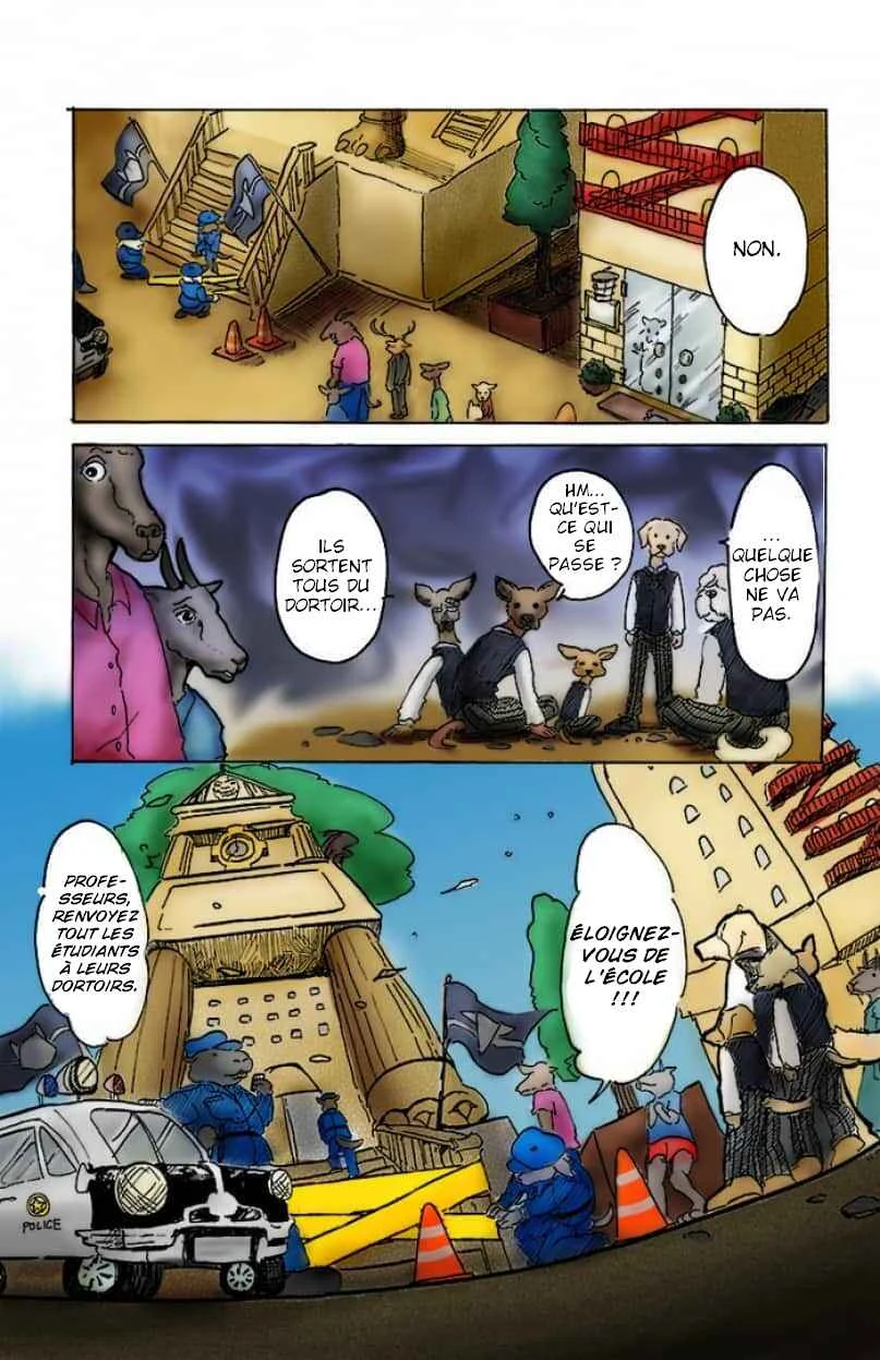 BEASTARS (Fan-Colored) Chapitre 1: Présentation au clair de lune - Page 12