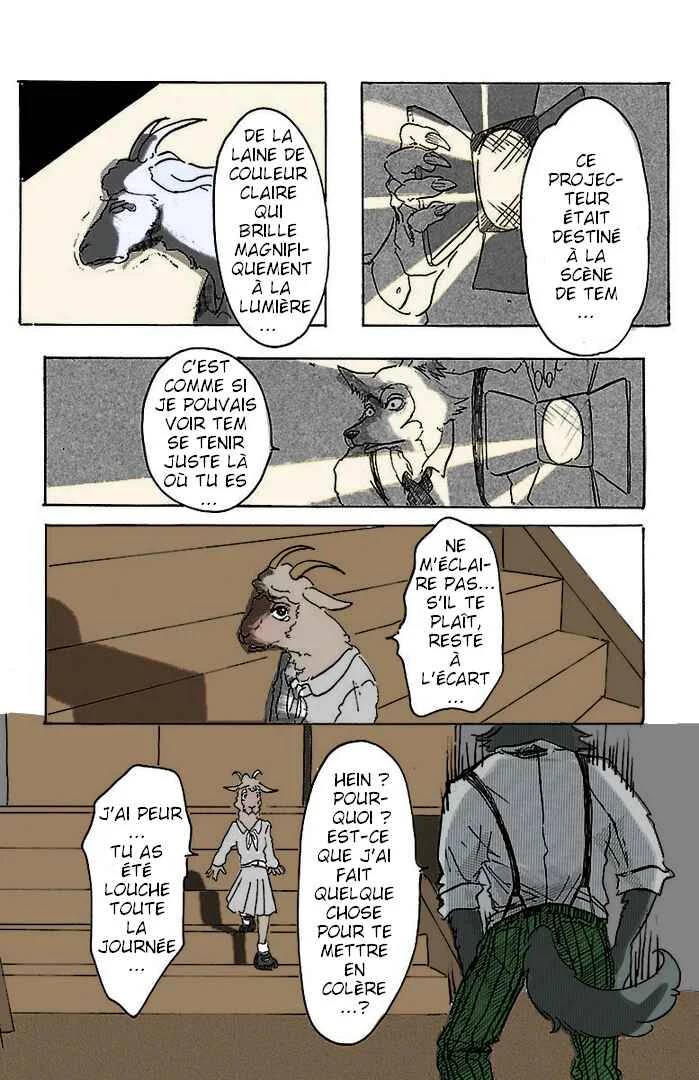 BEASTARS (Fan-Colored) Chapitre 1: Présentation au clair de lune - Page 37