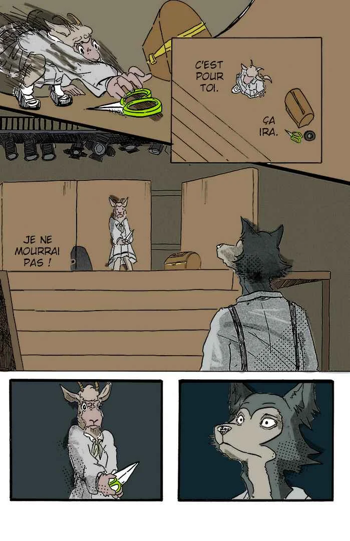 BEASTARS (Fan-Colored) Chapitre 1: Présentation au clair de lune - Page 39