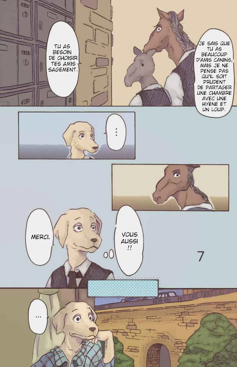 BEASTARS (Fan-Colored) Chapitre 2: À rebrousse-poil - Page 7