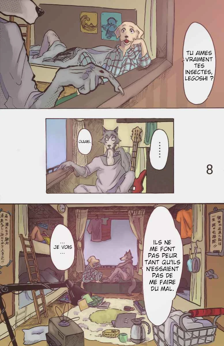BEASTARS (Fan-Colored) Chapitre 2: À rebrousse-poil - Page 8