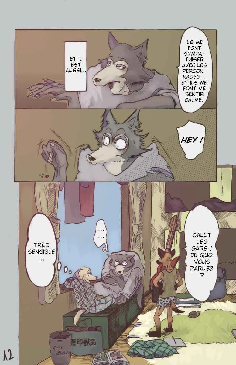 BEASTARS (Fan-Colored) Chapitre 2: À rebrousse-poil - Page 12