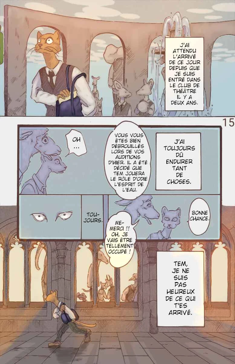 BEASTARS (Fan-Colored) Chapitre 2: À rebrousse-poil - Page 15