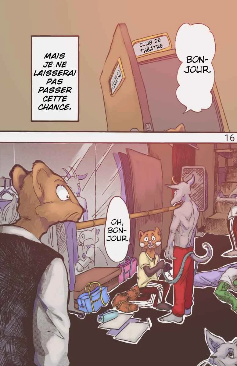 BEASTARS (Fan-Colored) Chapitre 2: À rebrousse-poil - Page 16