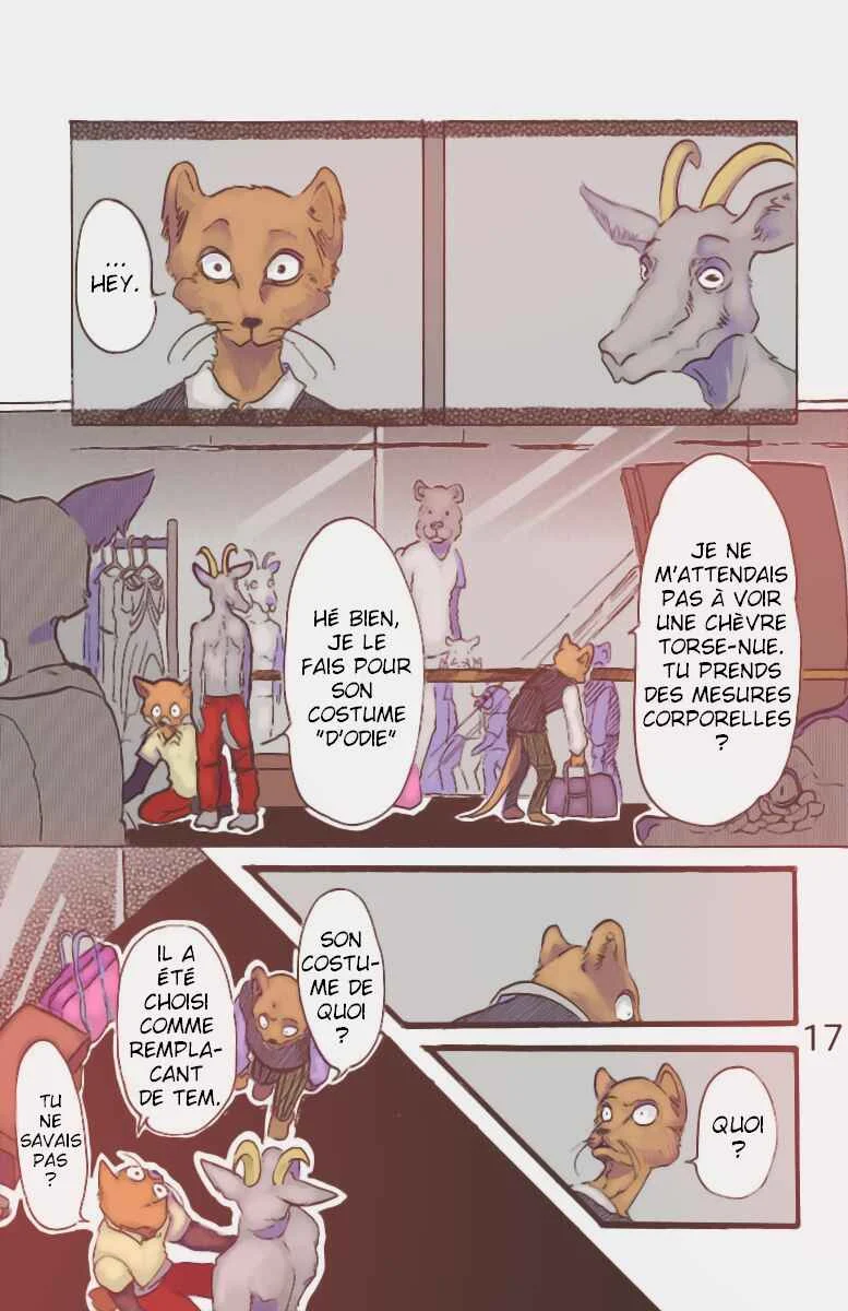 BEASTARS (Fan-Colored) Chapitre 2: À rebrousse-poil - Page 17