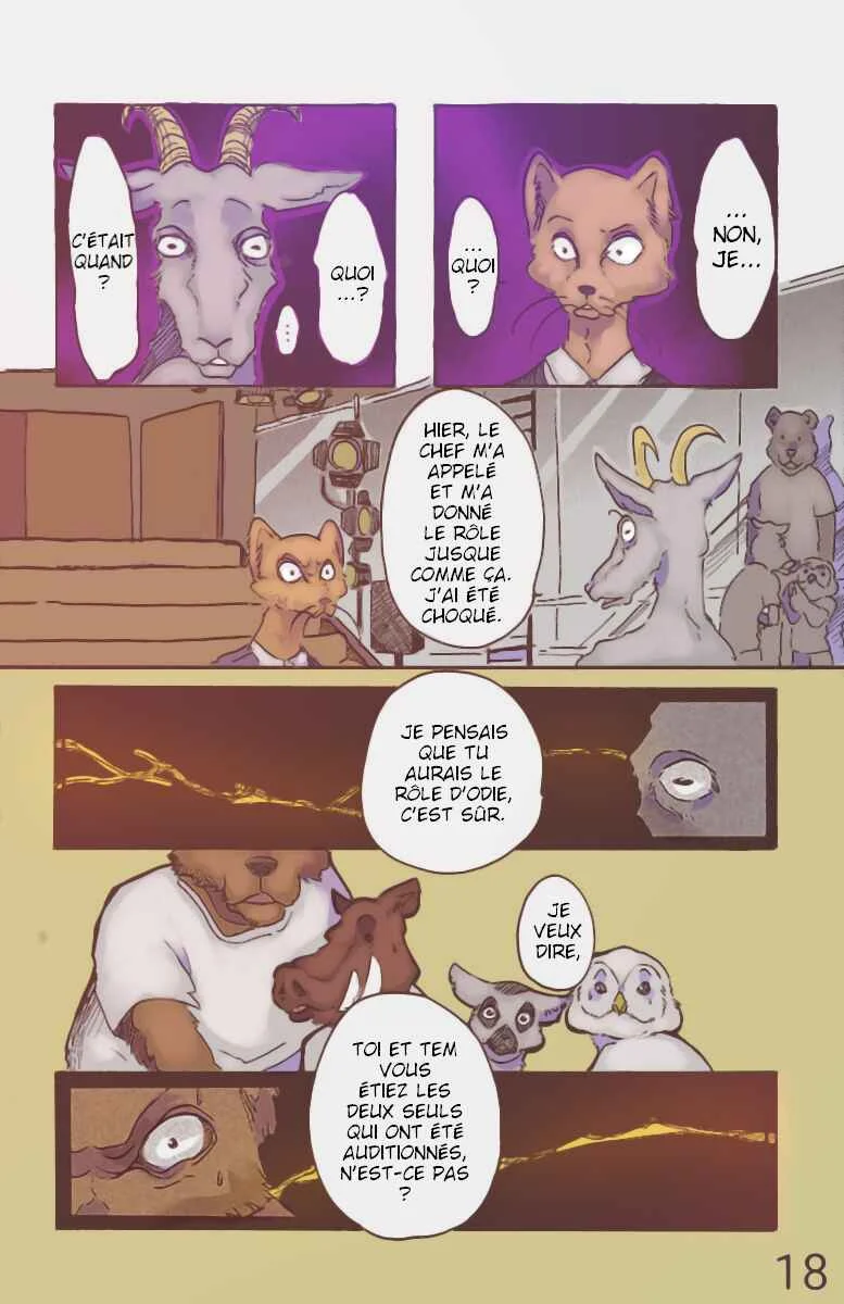 BEASTARS (Fan-Colored) Chapitre 2: À rebrousse-poil - Page 18